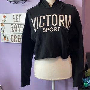Victoria secret small crop hoodie